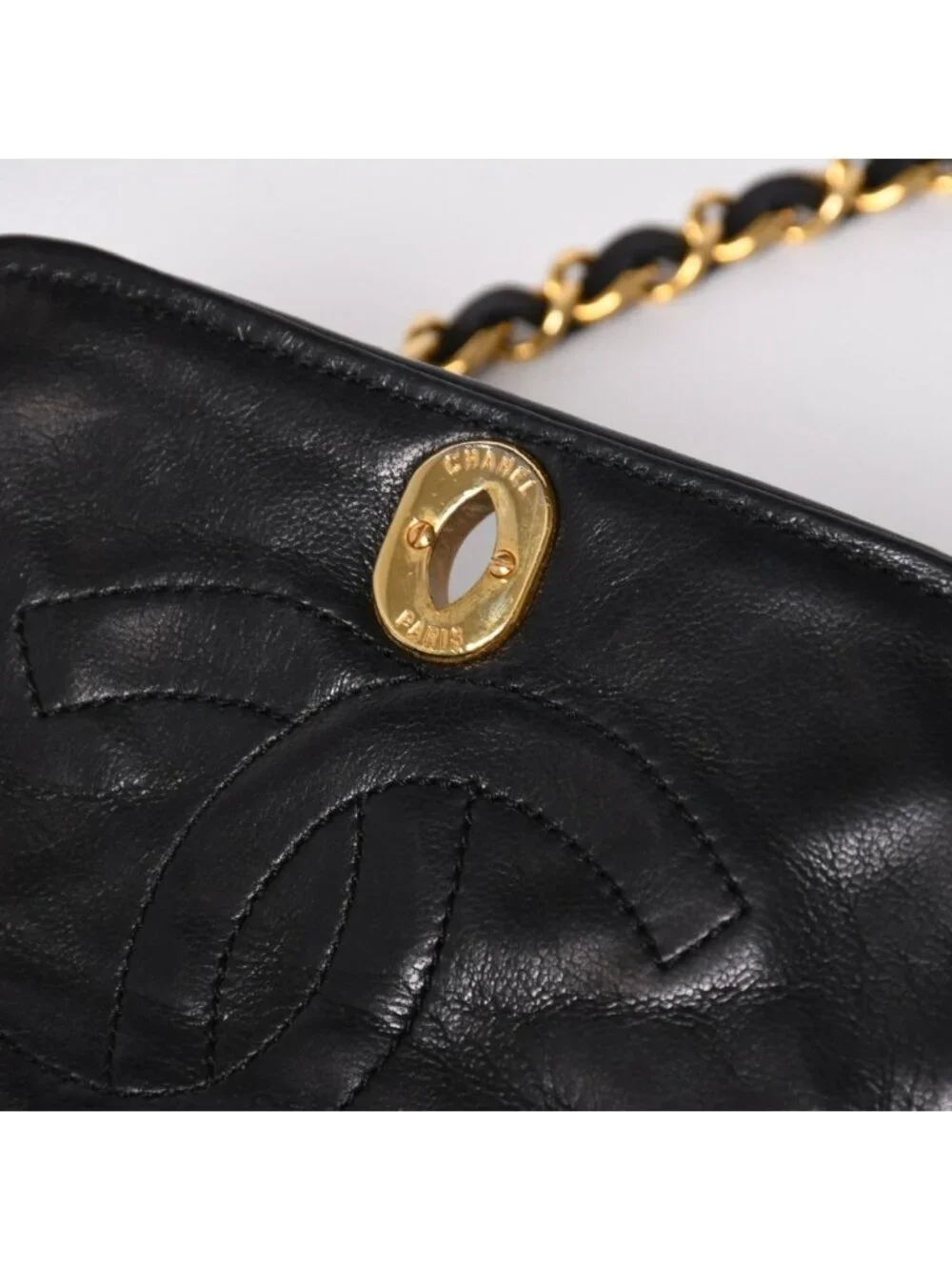 Chanel Mini Quilted S Flap S Chain Shoulder Bag Limited Edition CC Logo